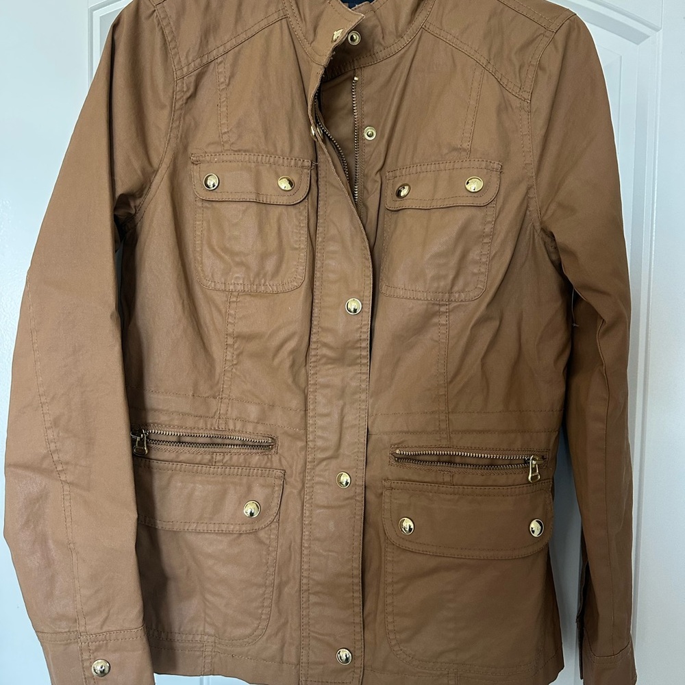 Tommy Hilfiger Tan Utility Jacket